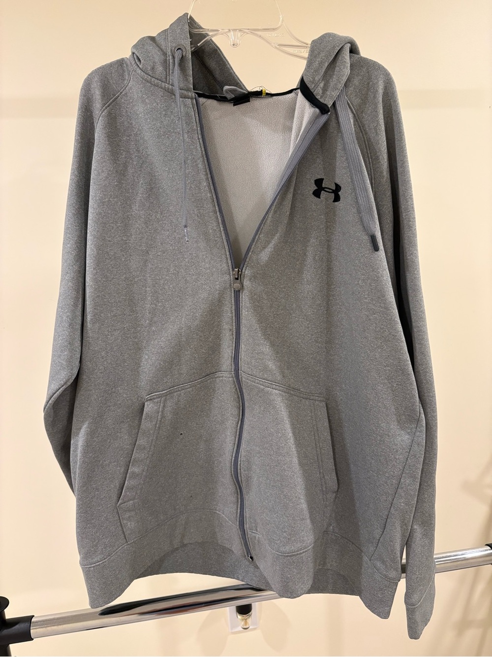 Under Armour Gray Full-Zip Hoodie